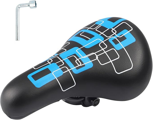 WEEROCK Kids Bike Seat, Child Bike Seats for 14" 16" 18" 20" 24" Kid Bicycle, Kids Bike Replacement Saddle for Boys Girls Bicycles