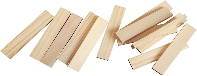 MindWare KEVA Structures 400 Plank Wooden Building Blocks Set - Includes 400 Pine KEVA Planks, Canvas Storage Bag and Full-Color Idea Book