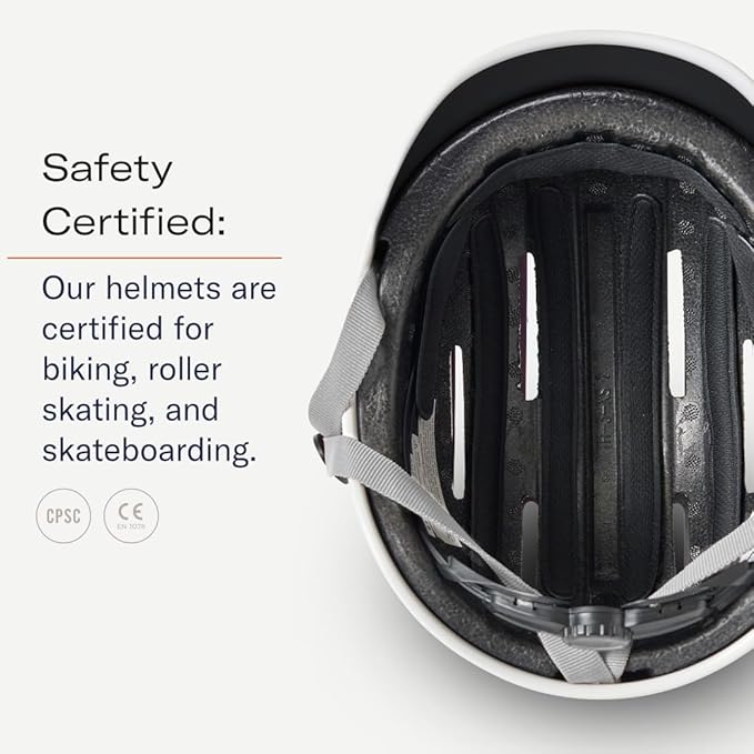 Thousand Kids Helmet – Free Reflective Sticker Pack to Customize, No Pinch Magnetic Buckle, Multi Sport Safety CSPC ASTM CE Certified – Jr Collection