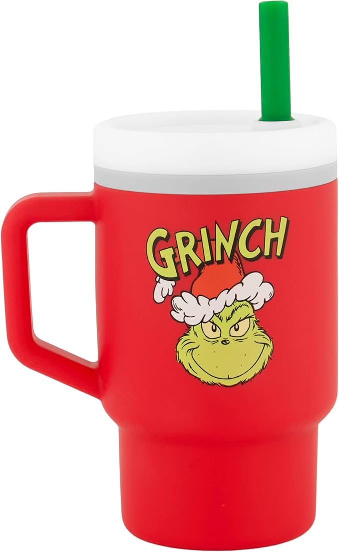 Infantino My 1st Tumbler, Silicone Sippy Cup with Straw & Handle, Spill-Resistant Baby Cup for On-the-Go, BPA-Free Transition Bottle