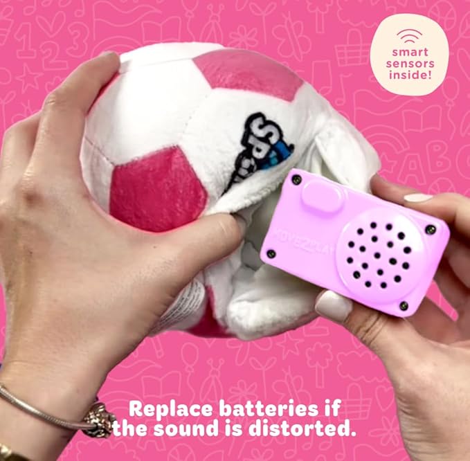 Move2Play, Hilariously Interactive Toy with Music & Sound Effects | Birthday Gift for Boy & Girl | Ball for Toddler & Baby | 6, 12, 18+ Months | 1, 2, 3+ Year Old