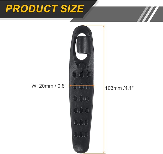 HARFINGTON Bicycle Tire Levers Ultra-Strong & Lightweight POM Tire Removal Tool Non-Slip Grip for Road Mountain Gravel Bikes