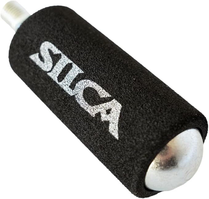 SILCA EOLO Lever Premio Set Includes 16g CO2 | CO2 Bike Tire Inflator with Integrated Regulator, Forged Alloy CO2 Inflator, Carbon Wheel Safe Tire Lever | 36g Total Weight