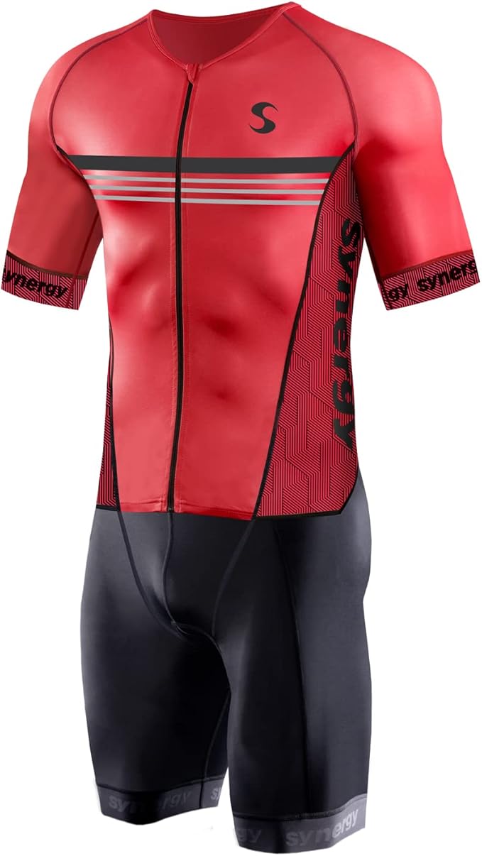Synergy Triathlon Tri Suit - Men's Pro Short Sleeve Trisuit