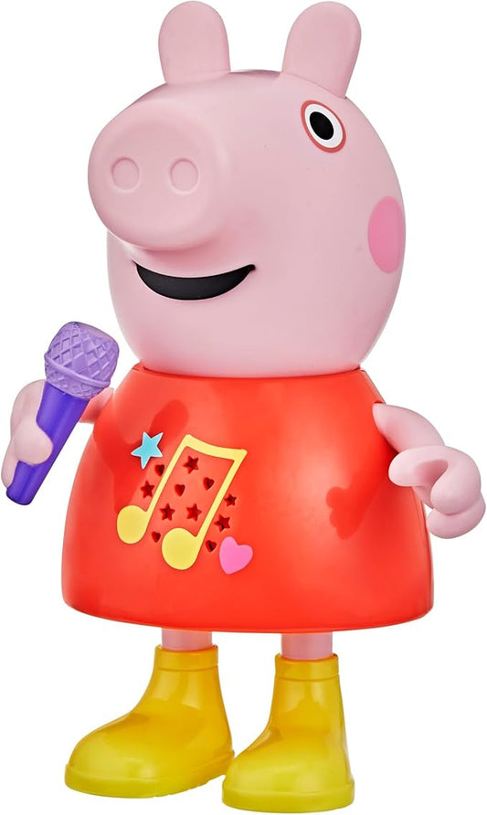 PEPPA PIG Talk & Sing Peppa Doll, Musical Toy with 50+ Sounds, Phrases, and Songs, Preschool Toys, Kids, Ages 3+