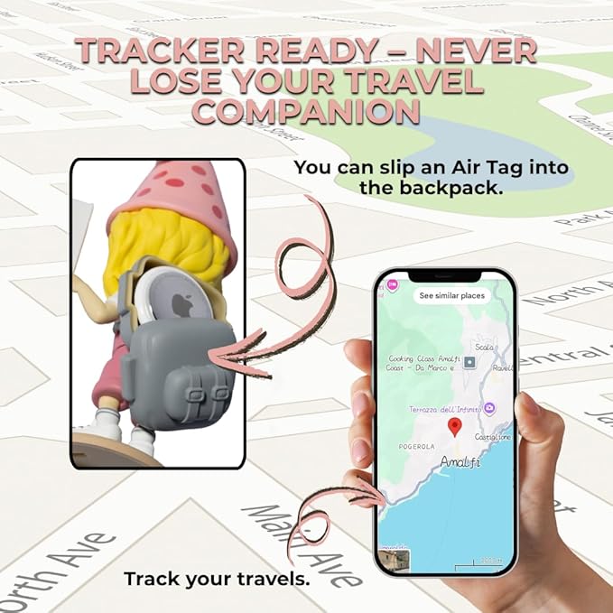 – KIDS Travel Pack - GRACIE + Children’s Book + Flags & Stickers (States / Countries) + Display Case