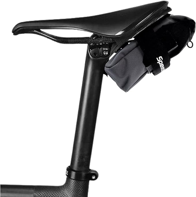 Ranger 2.0 Large Bike Saddle Bag – Waterproof Under Seat Pack for MTB, Gravel & Plus Tire Bikes – Lightweight, Rattle-Free Tool Storage – Fits Most Dropper Posts – Grey