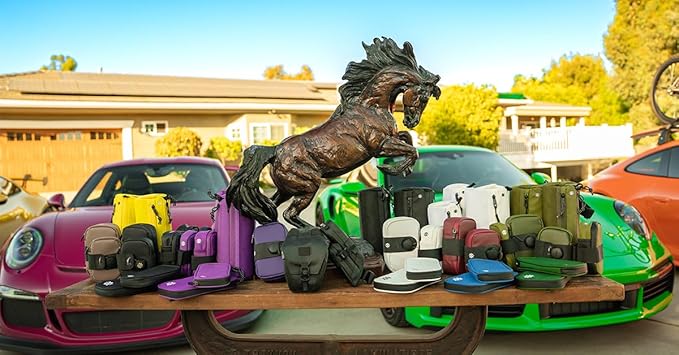 Lumiere & Co. Falcon Magnetic Saddle Bag – 0.37L Ultra Small Bike Bag, Fast Magnetic Buckle Attachment | Road Cycling-Specific Bike Seat Bag (Black, Ultra Small)