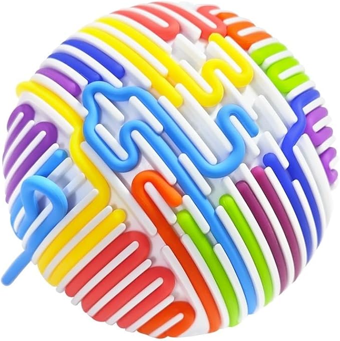 Sensory Activity Board Ball, DIY Innovation Silicone Toy for Kids, Ages 3+ Years, Good Gifts for Birthday New Year Chiristmas Festival, Parent-Child Relationship Building, Ideals Practice