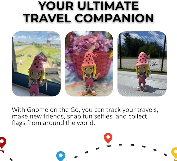 – KIDS Travel Pack - GRACIE + Children’s Book + Flags & Stickers (States / Countries) + Display Case