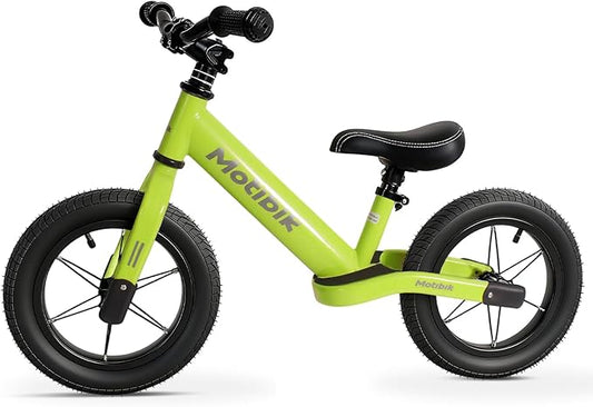 Toddler Balance Bike 3 Year Old,12 Inch Inflatable Rubber Tires,No Pedal Kids Toy Bike for 3-6 Years Old,The Perfect First Bike 3-6 Boys Girls, Multiple Colors