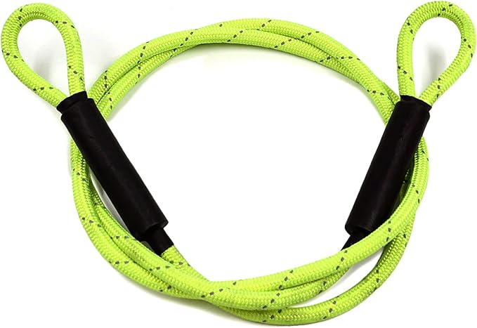 Big & Strong 7/16" Steel Security Cable Lock (7FT/13FT) with Looped Ends Anti-Theft for High-Value Assets, Protection of Motorcycles, Generators, Jobsite Tools, Grills & More