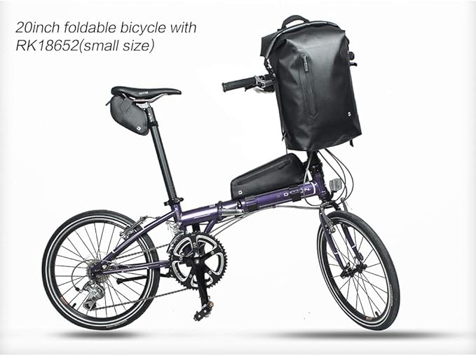 Rhinowalk Professional Cycling Accessories - Waterproof Triangle Bag for Bike Frame, Under Tube, Small