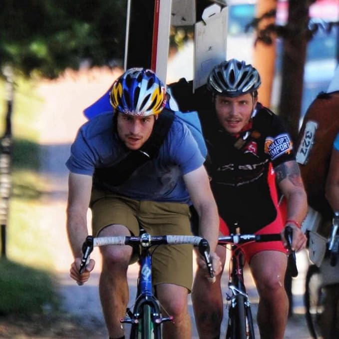 Lo.gas Mountain Bike Shorts for Men,3D Padded Loose-fit Cycling Biking Bicycle Shorts Mens with Underwear Zipper Pockets