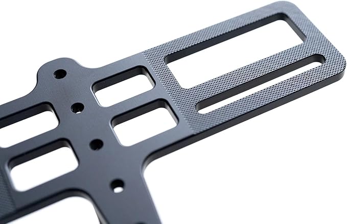 TRIRIG - Universal BTA Adapter Plate - Between-The-Arms (BTA) Bike Bottle Mount Setup - Water Bottle Cage Bike Mount Accessories - Standard Cage Spacing, T6-6061 Alloy, Lightweight Aerodynamic Design