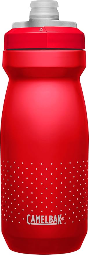 CamelBak Podium Bike Squeeze Water Bottle Red, 21oz