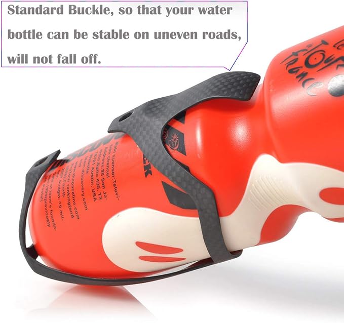 ThinkTop Ultra-Light Full Carbon Fiber Mountain Bike Drink Water Bottle Cage Holder for Road Bike MTB Bicycle