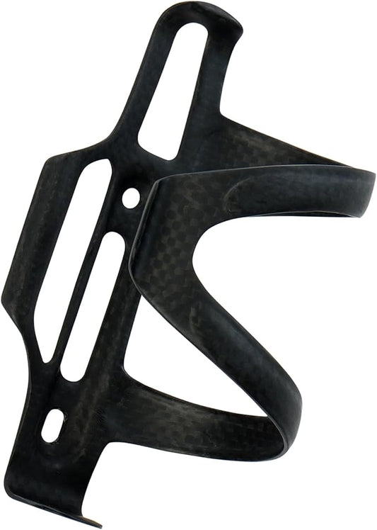 BRKURLEG Bike Water Bottle Holder Ultra-Light Carbon Fiber Bicycle Drink Bottle Cages with Screws Tool, for Road Bike MTB Cycling Black Matte