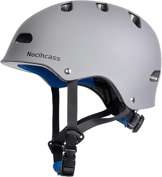 Skateboard Bike Helmet,Multi-Sport with Premium Safety & Ventilation,Shock-Absorbing,Adjustable for Cycling Scooter Commuter Skate Protection for Youth Adult