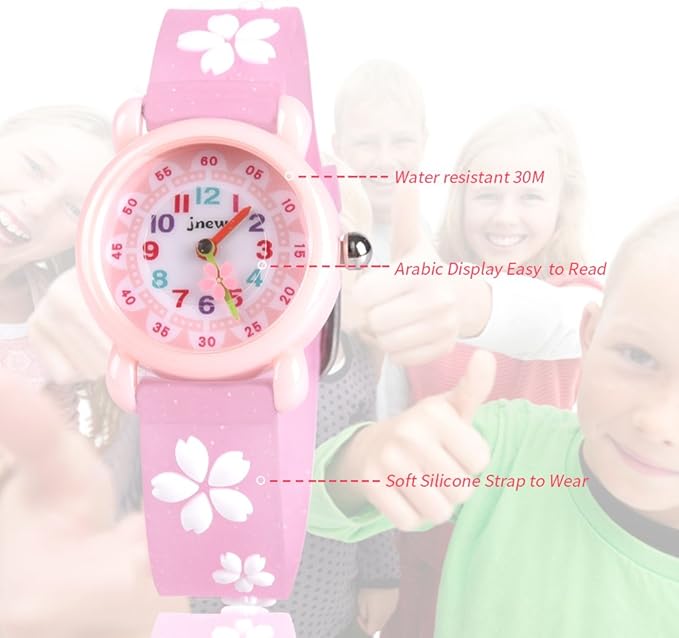 Toddler Watches for Girls - Best Toys Gifts for Girls Age 3 4 5 6 7 8
