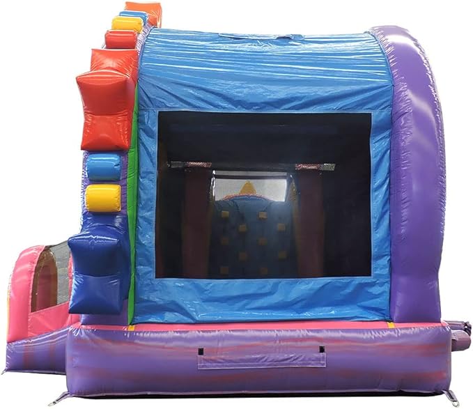TentandTable Inflatable Bounce House Water Slide for Kids 5-12 Large, Commercial Grade Mega Bouncy Castle for Adults, Jump House, Includes Electric Air Blower, 32' L x 16' W x 15' H, Ferris Wheel