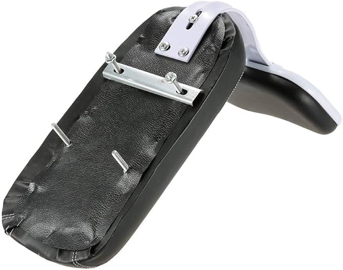 Lixada Bicycle Back Seat Cycling Bike Mountain Bike PU Leather Soft Cushion Rear Rack Seat with Back Rest