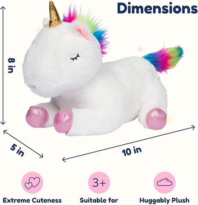 PixieCrush Unicorn Stuffed Animals for Girls, Set of 5 - Mommy with Babies - Magical Giant Stuffed Animal - Enchanting Unicorn with Babies Set - Plush Animals for Kids
