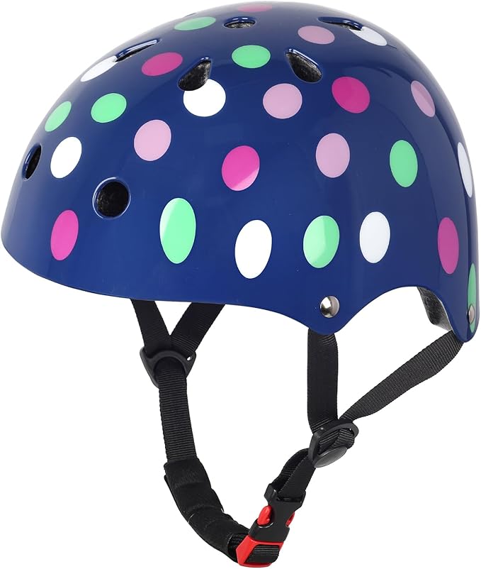 Kids Toddler Bike Helmet for Boys Girls, Adjustable Bicycle Helmet from Infant Baby to Children, Multi-Sport for Scooter Skateboard Roller/Inline Skate