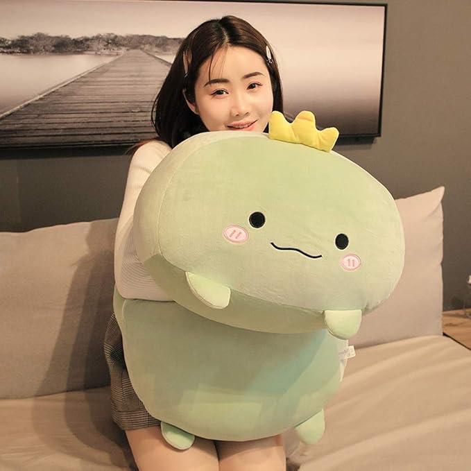Dinosaur Plush Hugging Pillow, Dinosaur Stuffed Animals Toys Soft Body Pillow, 33.5"