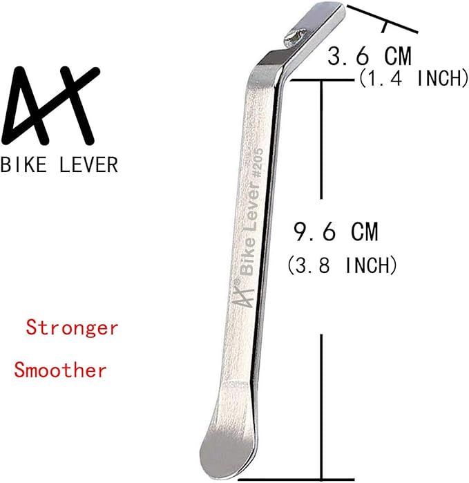 Premium Bicycle Tire Lever Tyre Spoon Iron Changing Tool, Bike Tire Levers Premium Stainless Steel Levers to Repair Bike Tube, Best Tire Changing Tool
