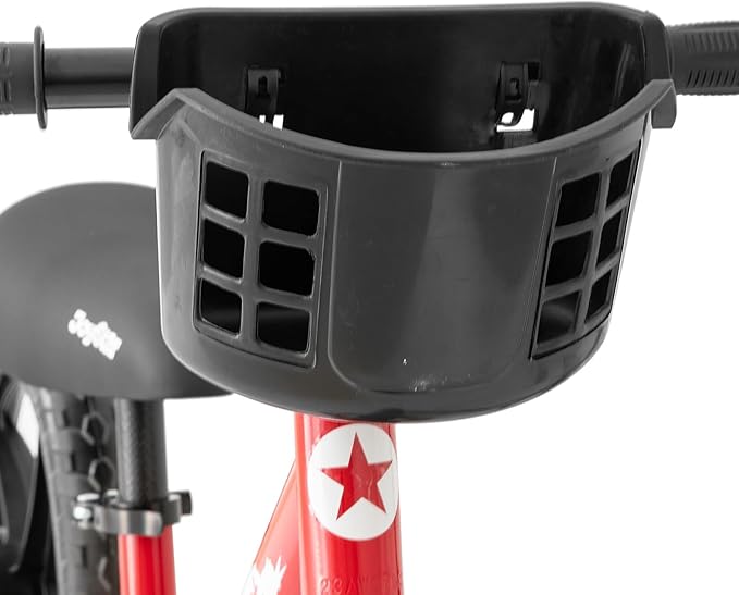 JOYSTAR 12/14 Inch Kids Balance Bike for 18months-5 Years Old Boys Girls, Lightweight Toddler Balance Bikes with Footrest and Handlebar Basket or Doll Seat