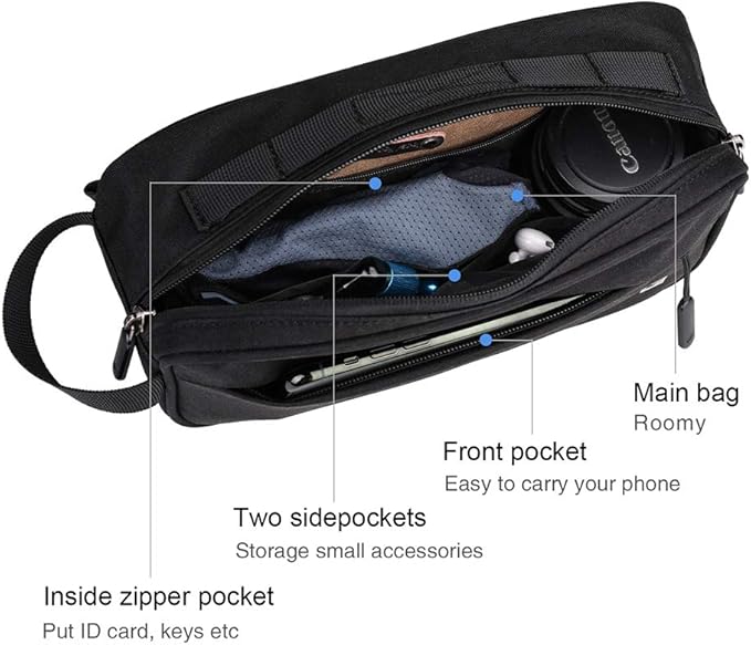 Rhinowalk Bike Handlebar Bag, Multifunctional Waterproof Mountain Bike Crossbar Front Bag Road Bike Basket Bicycle Frame Bag Waist Shoulder Bag Bicycle Bag Professional Cycling Accessories