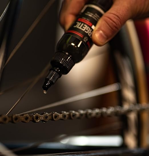 SILCA Synergetic Bike Chain lube 2oz Bottle | Wet lube Designed with Premium Synthetic Oil and a Secret Blend of ZDDP + WS2 | Save watts and Equipment Independently lab Proven