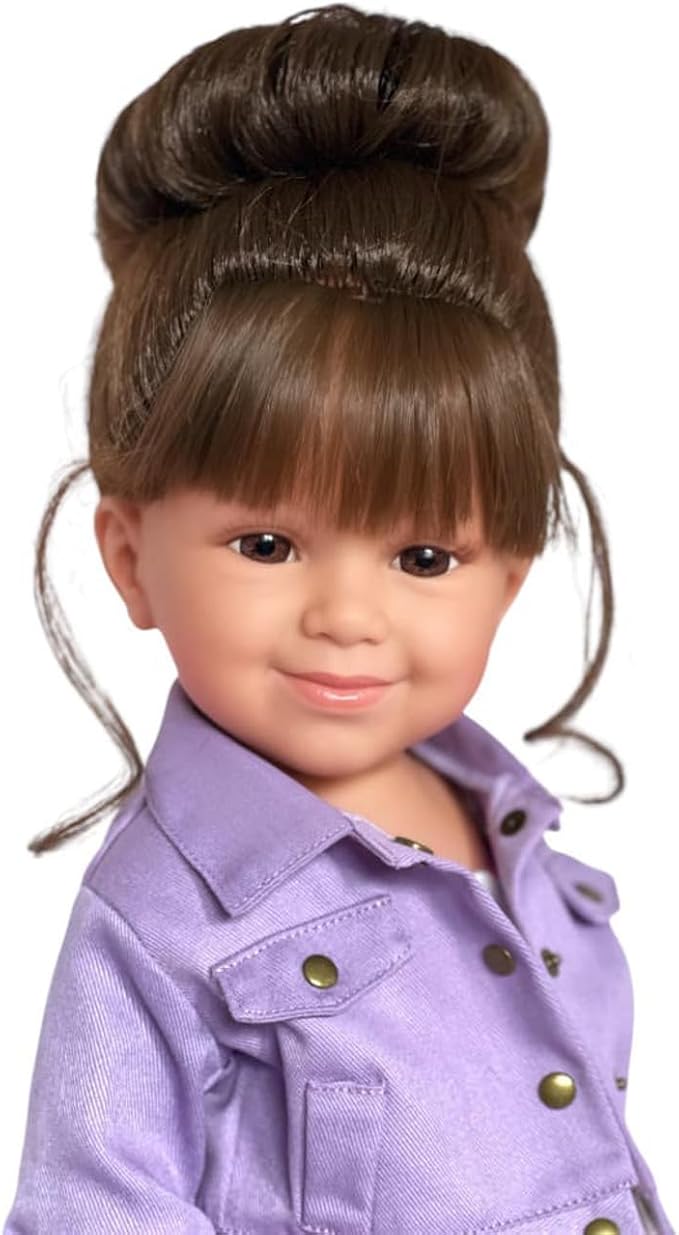 Kennedy and Friends 18 Inch Fashion Dolls- Tilt and Pose Feature and All Vinyl (F0-Kennedy)