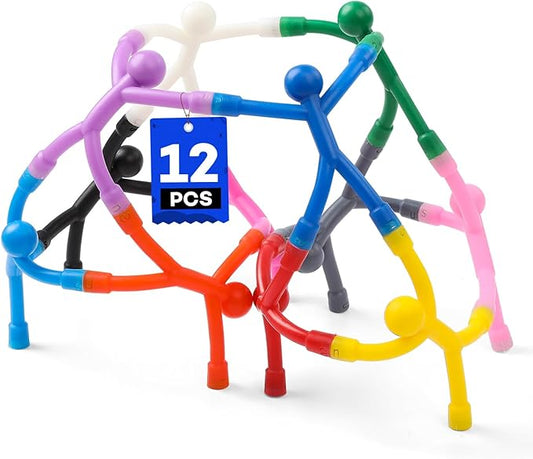 Magnetic Toys, 12Pcs Colourful Magnets for Boy and Girls,Travel Fidget Tiny,Men Toys for Young People,Easter,Refrigerator