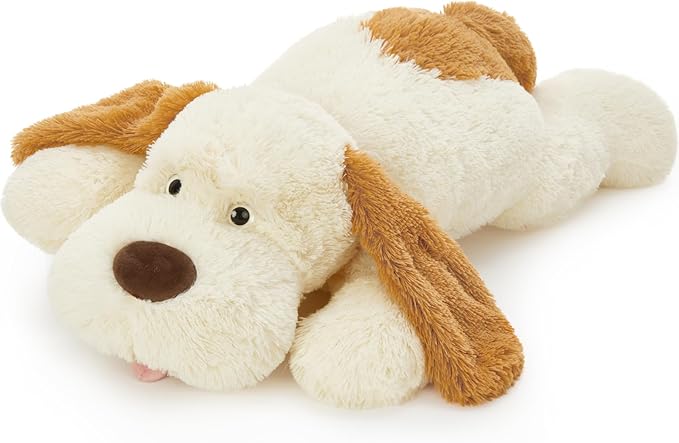 MaoGoLan Giant Stuffed Puppy Dog Big Plush Extra Large Stuffed Animals Soft Plush Dog Pillow for Girls Kids 31 inch