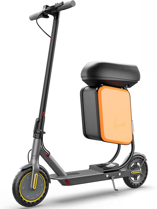 E Scooter for Adults 19-22 MPH 350/500W Motor 281/441Wh Battery,8.5"/10" Tires,Motorized Scooter Up to 22 Miles Range, Foldable Scooter with Double Shock Absorption/Bearing 265 LBS/APP Control