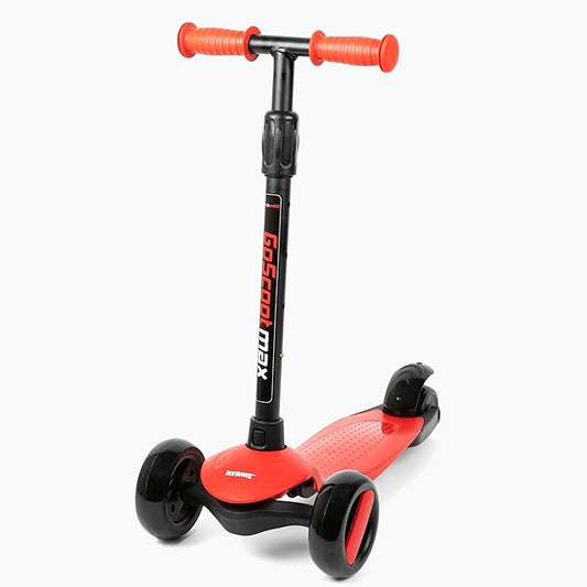 New-Bounce Scooters for Toddlers - 3 Wheel Scooter for Kids with Adjustable Handlebar - The GoScoot MAX is Perfect for Children and Toddlers, Girls and Boys Ages 3-10