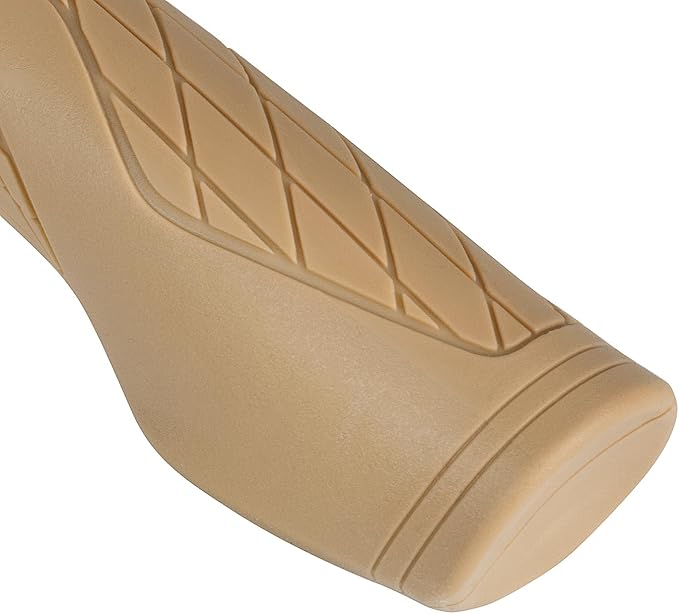 SOLODRIVE Ergonomic Design Mountain Bike Grips, Comfortable Bicycle Handlebar Grips, Single Lock-on and Non-Slip MTB Handle, Fit MTB, E-Bike, Hybrid, Scooter