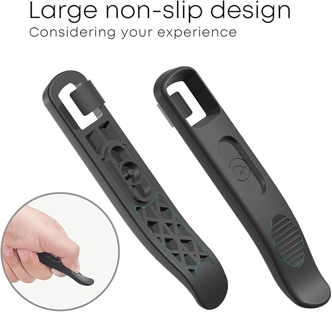Bicycle Tire Levers - Military-Grade Nylon, Scratch-Free Rim Protection, Ultra Lightweight Tire Removal Tool for Road & Mountain Bikes