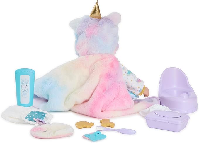 Madame Alexander 14-inch Sweet Smiles® Unicorn Baby Doll Deluxe Playset
