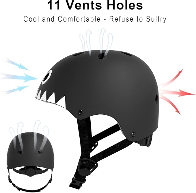 Glaf Toddler Helmet for 2-8 Years Kids Bike Helmets Baby Girls Boys Multi-Sport Adjustable Skateboard Bicycle Helmet Lightweight 3 Sizes for Toddler to Youth 8-14