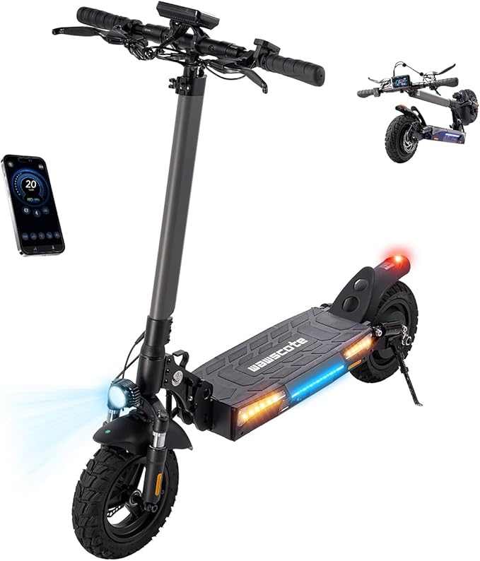 Electric Scooters - 500W/1000W/1500W Peak Motor Electric Scooter Adults, 18/28 Max MPH, 21/25/28 Miles Range, 8.5’’/9.3‘’/10‘’ Tire, Portable& Foldable Commuting E-Scooter