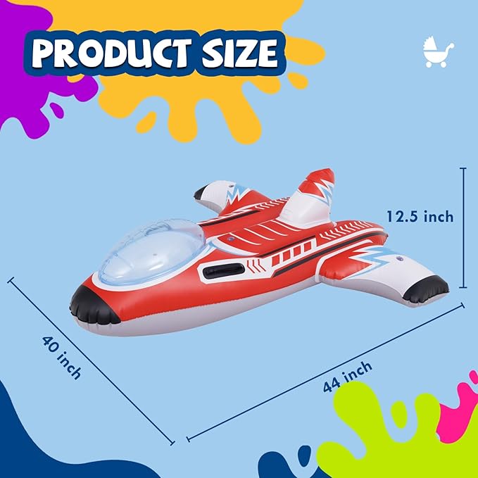 DIMAR GARDEN Inflatable Kids Pool Float, Child Pool Raft Toy