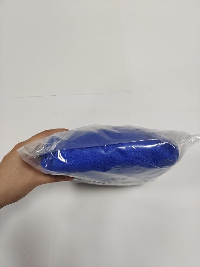 ZOMAKE Lightweight Packable Backpack, 35L Light Foldable Hiking Backpacks Water Resistant Collapsible Daypack for Travel(Dark Blue)