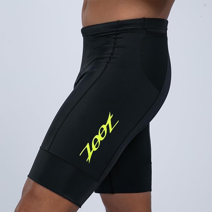 Zoot Men’s Core 9-Inch Tri Shorts, Quick Dry Performance Triathlon Shorts with Cycling Chamois Pad, Pockets & UPF 50+ Fabric