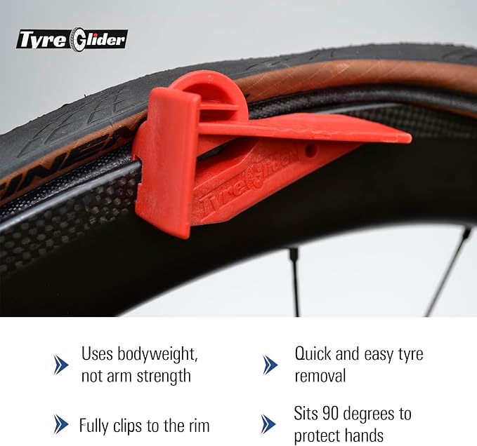 | The Next Gen Tire Lever | Bike Tire Levers | Tyre Tool for Bicycles | for All Tire Widths Including Mountain, Road & Gravel Bikes