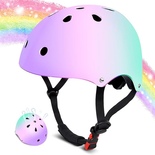 Kids Bike Helmet for 2-3-5-8-14 Ages Girls,Boys,Toddler,Kids and Youth, Ventilation and Impact Resistance Toddler Bike Helmet for Multi-Sport Bicycle Scooter Inline Roller Skate and Skateboarding