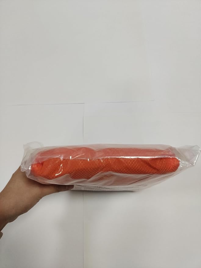 ZOMAKE Lightweight Packable Backpack, 35L Light Foldable Hiking Backpacks Water Resistant Collapsible Daypack for Travel(Orange)