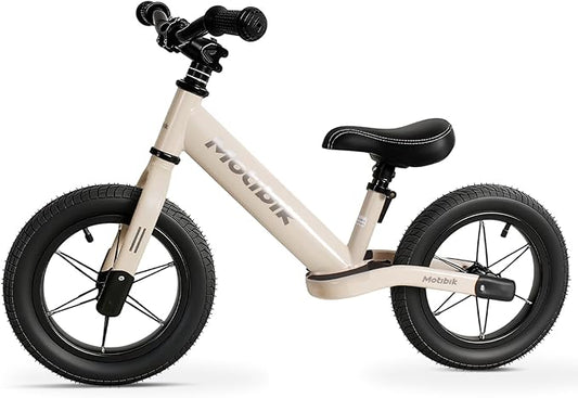 Toddler Balance Bike 3 Year Old,12 Inch Inflatable Rubber Tires,No Pedal Kids Toy Bike for 3-6 Years Old,The Perfect First Bike 3-6 Boys Girls, Multiple Colors